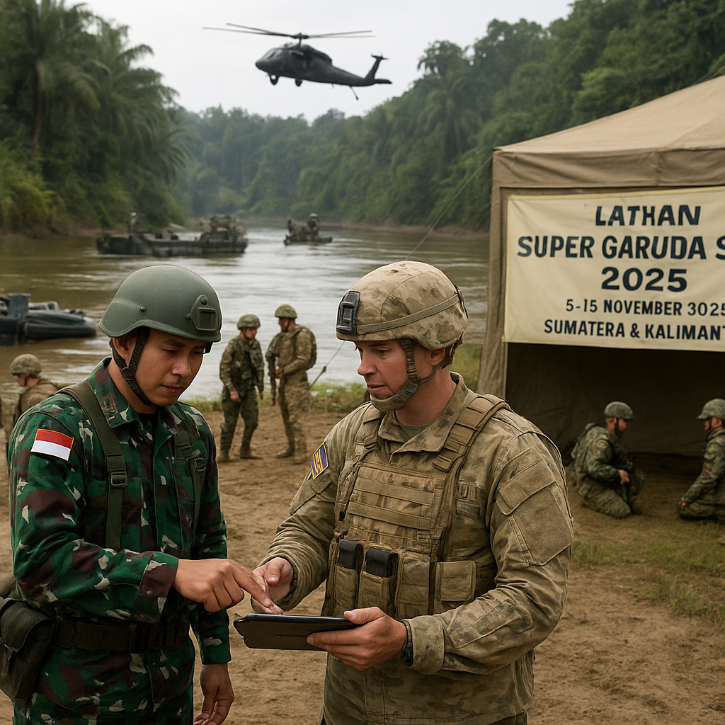 Latihan Super Garuda Shield 2025 Perkuat Interoperabilitas TNI-AS